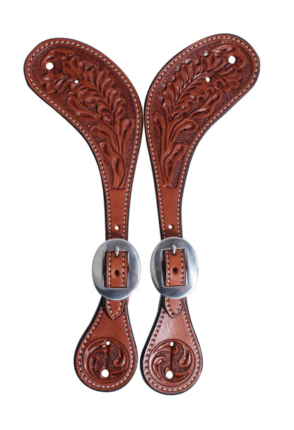 Professional's Choice Spur Straps -Oak