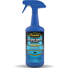 Load image into Gallery viewer, Pyranha Equine Spray &amp; Wipe Horse Fly Repellent
