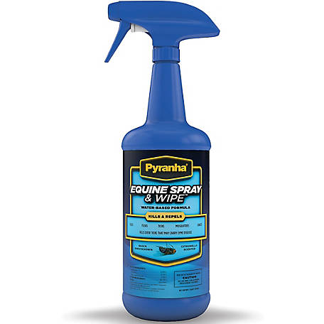 Pyranha Equine Spray & Wipe Horse Fly Repellent