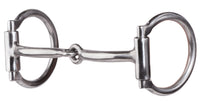 Load image into Gallery viewer, Smooth, two-piece snaffle has a slight curve to the bars allowing the bit to rest comfortably across your horse’s entire mouth. This mouthpiece is considered to be mild.
