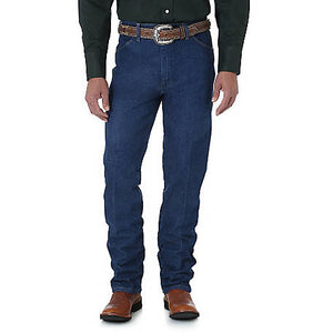Wrangler Men's Indigo Blue Cowboy Cut Slim Fit Jean
