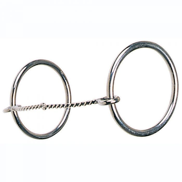 109 Reinsman Loose Ring 1/8" Twisted Snaffle Bit