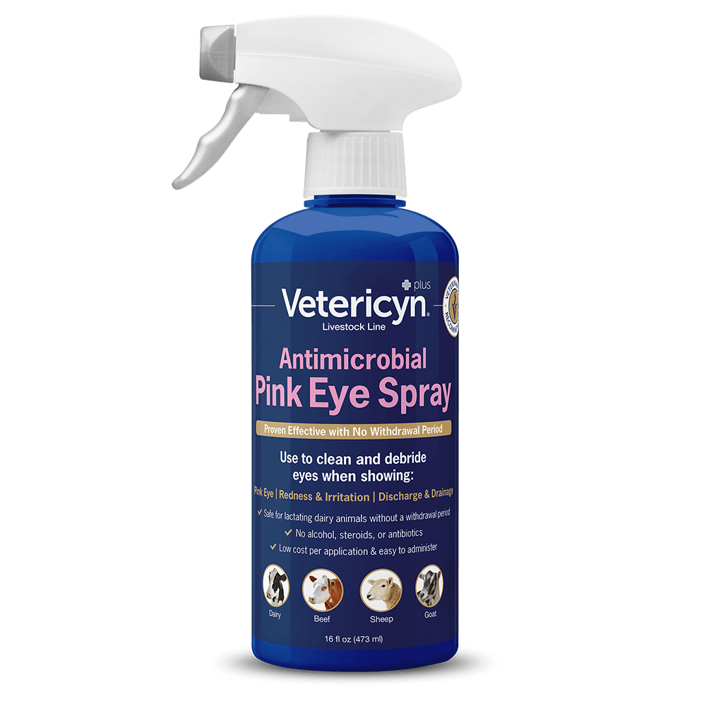 Vetericyn Antimicrobial Pink Eye Spray