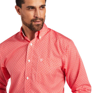 Ariat Men's Red Poppy Western Shirt
