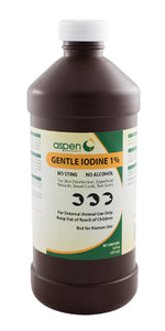 Aspen® Gentle Iodine 1% 16oz