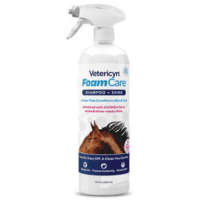 Vetericyn FoamCare® Equine Shampoo - 32 oz