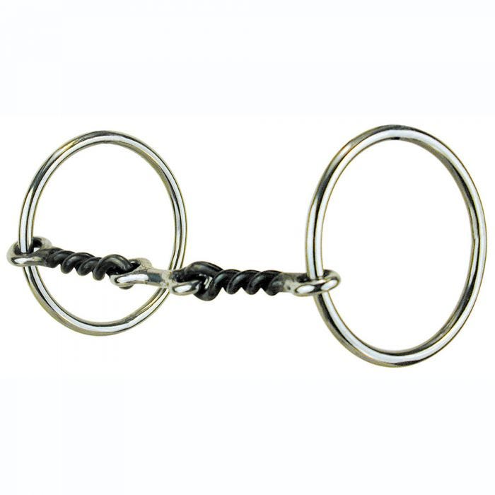 172 Reinsman Loose Ring Twisted Dogbone Snaffle Bit