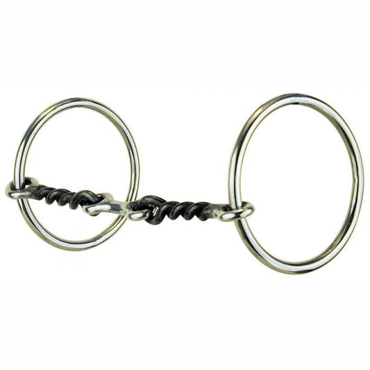 172 Reinsman Loose Ring Twisted Dogbone Snaffle Bit