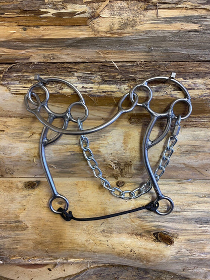 L&W #177 Steel Nose Hackamore