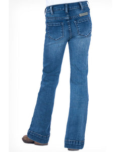 Cowgirl Tuff Girl's Just Tuff Medium Trouser Jean