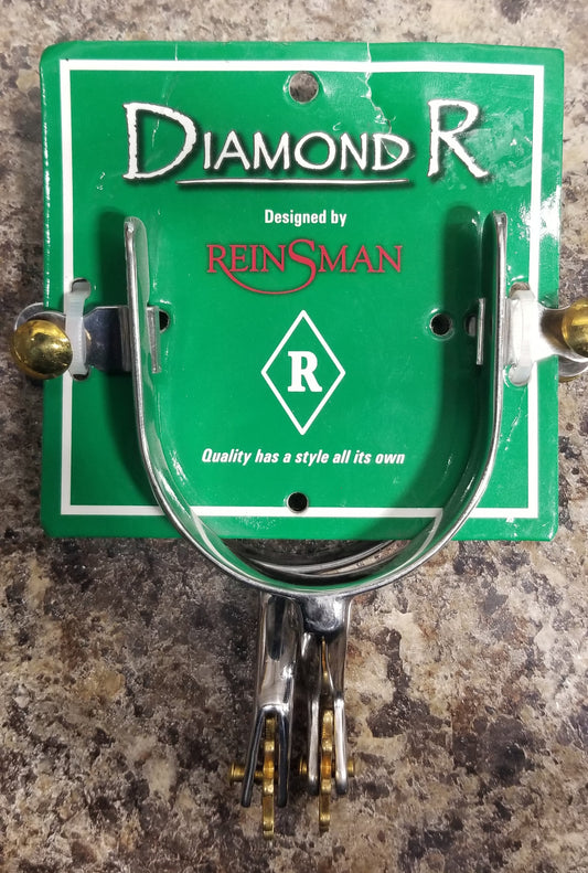 Reinsman "Diamond R" Ladies Offset Pleasure Spur