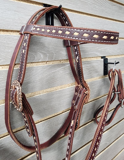 Rafter S. "Latigo Buckstitch" Tack Set