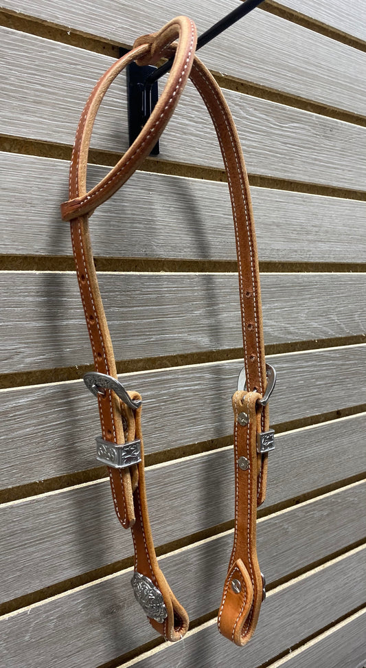 Performance Pony One Ear Headstall - Diablo Buckle