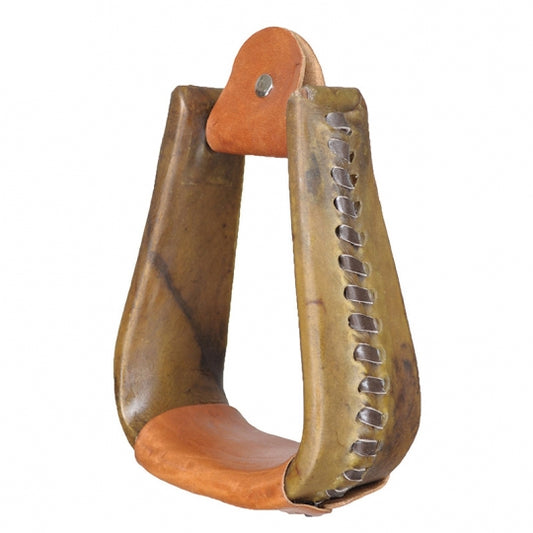 Oxbow Tack 3" Rawhide Roper Stirrups