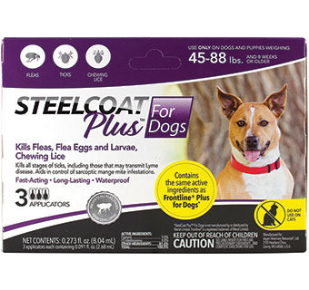 Steelcoat Plus® For Dogs 45 - 88 lbs