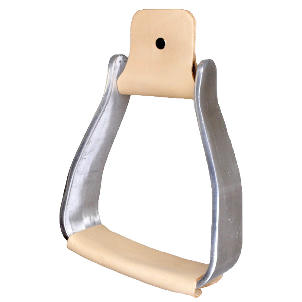 Oxbow Tack 3" Slanted Aluminum Roper Stirrups