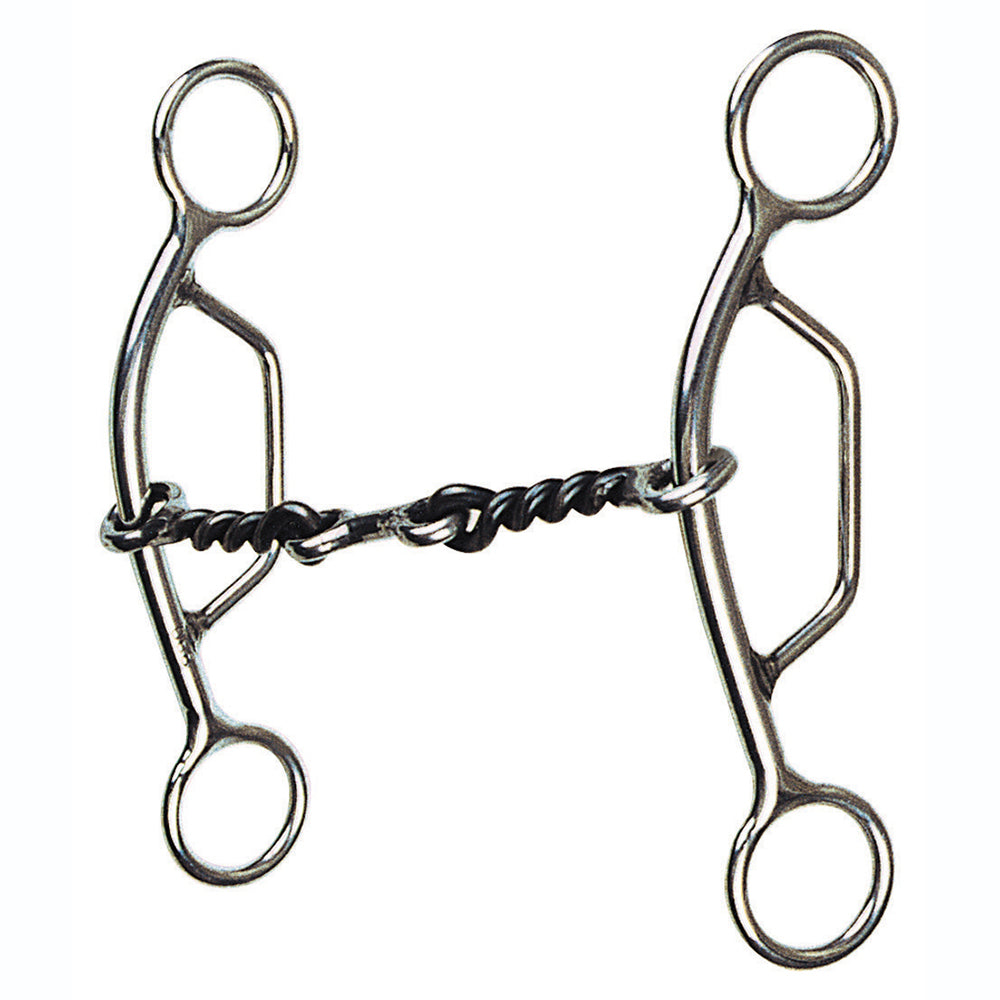 330 Reinsman Rosie Gag Bit - Twisted Wire Dog Bone