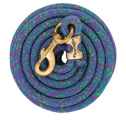 Weaver Poly Lead Rope with a Solid Brass 225 Snap