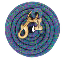 Load image into Gallery viewer, Weaver Poly Lead Rope with a Solid Brass 225 Snap
