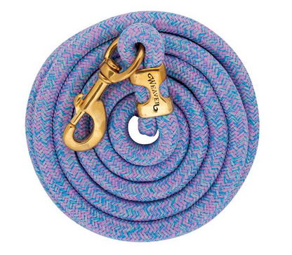 Weaver Poly Lead Rope with a Solid Brass 225 Snap