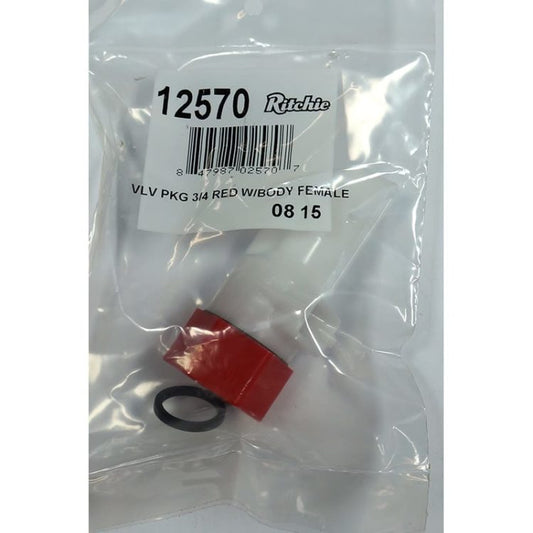 Ritchie Red 3/4″ Female Valve