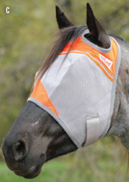 Crusader Colored NO Ear Fly Mask