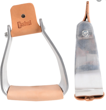 Cashel Smooth Slanted Aluminum Stirrup