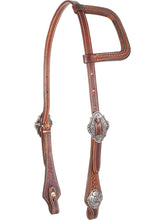 Load image into Gallery viewer, Martin Roughout Headstall with Rope Border
