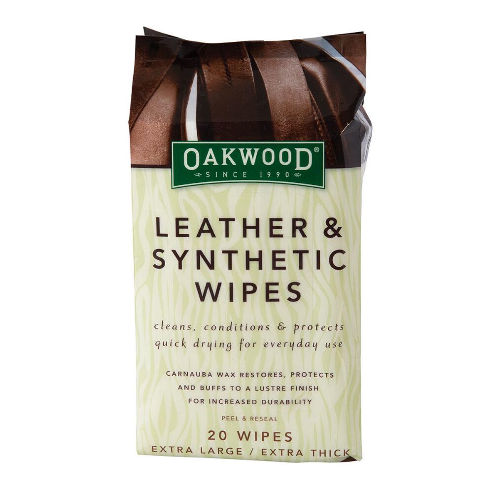 Weaver Oakwood Leather and Synthetic Wipes