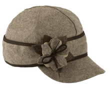 Load image into Gallery viewer, Stormy Kromer Petal Pusher Hat
