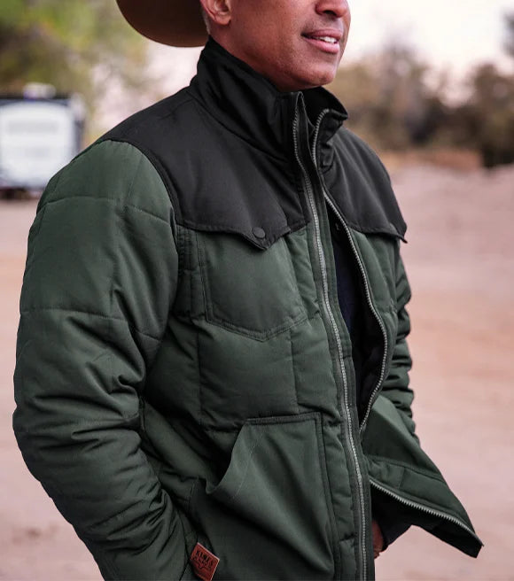 Kimes Ranch Men's Black/Army Colt Jacket