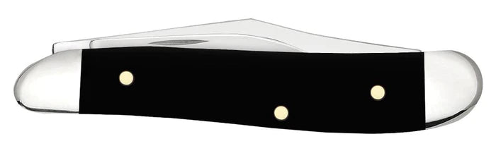 Case Jeremiah 29:11 Embellished Smooth Black Synthetic Peanut Knife