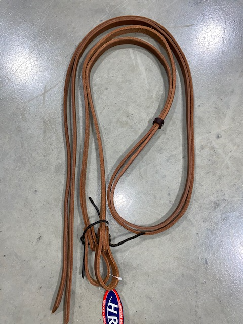 HR Leather Split Reins with Tie Ends 5/8