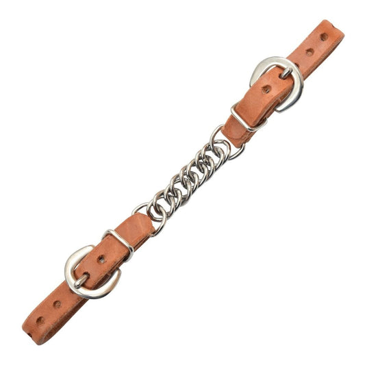 Reinsman Hermann Oak Single Flat Link Curb Chain