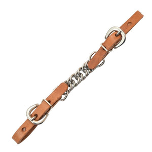 Reinsman Harness Leather Single Link Curb Chain