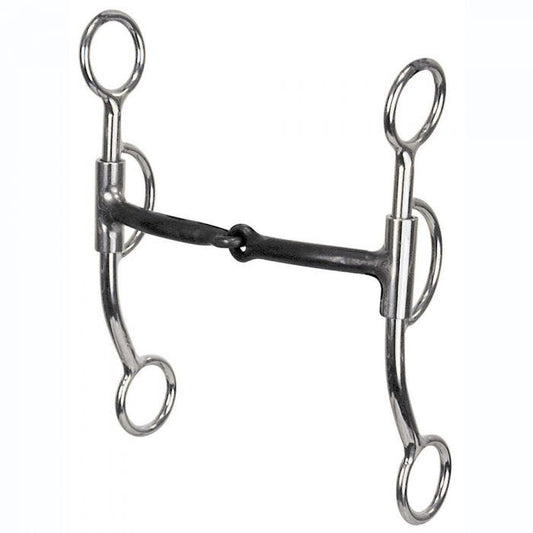 783 Reinsman Smooth Snaffle D & L Reiner Bit