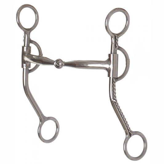 787 Reinsman D & L Smooth Snaffle Bit