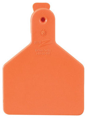Z Tag No-Snag One Piece Calf Ear Tags - Blank 25 Count