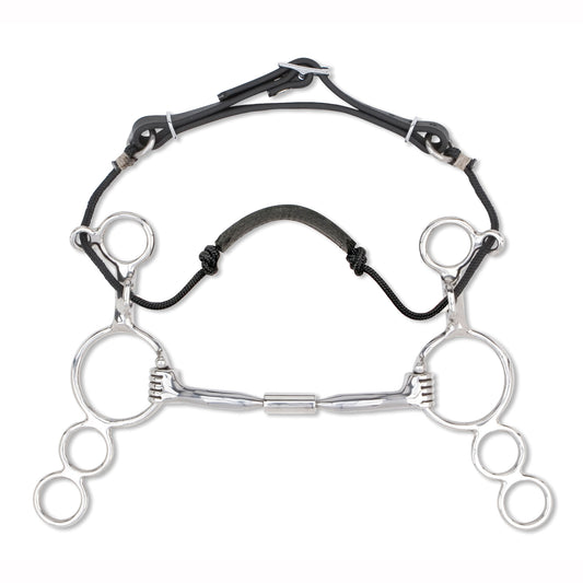 Myler 3-Ring Combination Bit Comfort Snaffle Wide Barrel MB 02