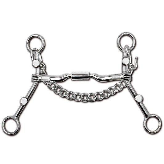 Myler Lynn McKenzie Signature Series HBG Gag Low Port Comfort Snaffle MB 04