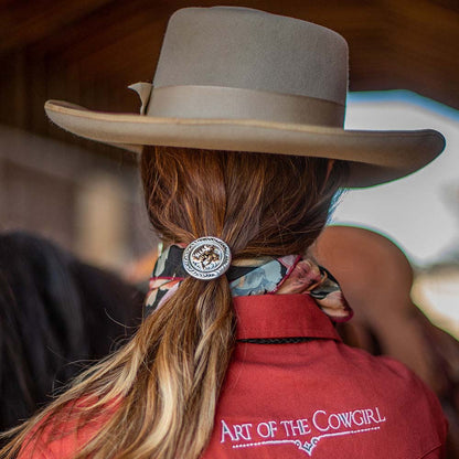 Montana Silversmith Art of The Cowgirl Scarf/Hair Tie