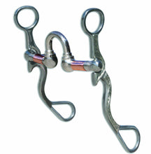 Load image into Gallery viewer, The correction mouthpiece adds mild palate pressure to encourage the horse to break at the poll; allowing correction without creating intimidation. The higher port offers more control for horses that pull on the bit. Port: 2&quot;
