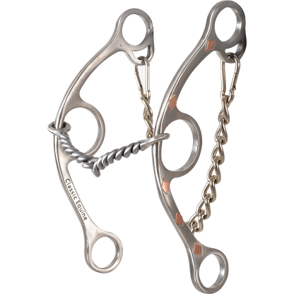 Sherry Cervi Barrel Bit Diamond II Gag Long Shank - Stainless Steel