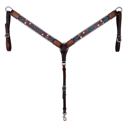 Rafter T "Floral Vine" Tack Set