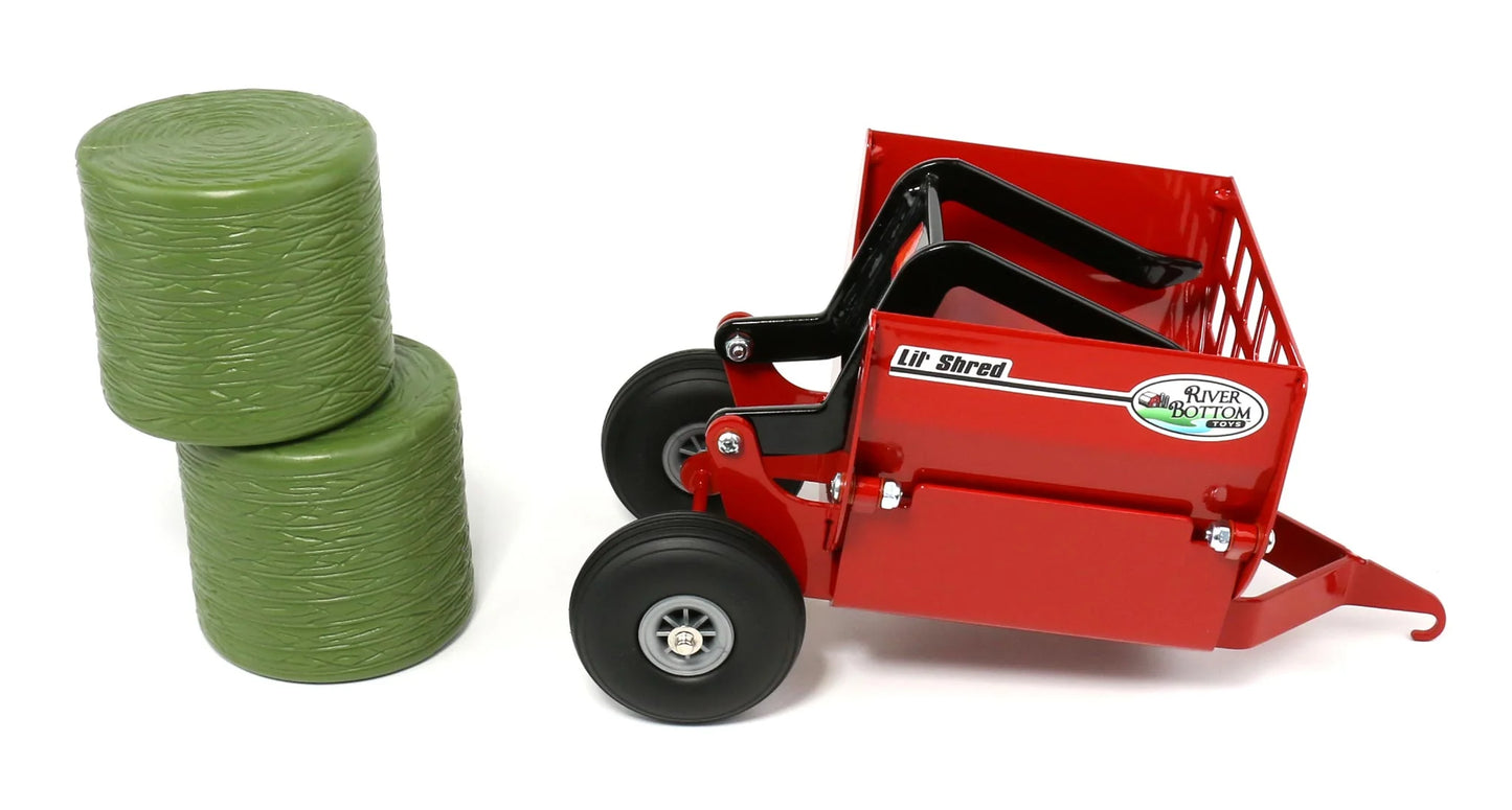 River Bottom - Lil' Shred Bale Processor (With 2 Hay Bales)