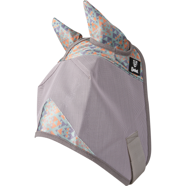 Crusader Patterned with Ears Fly Mask