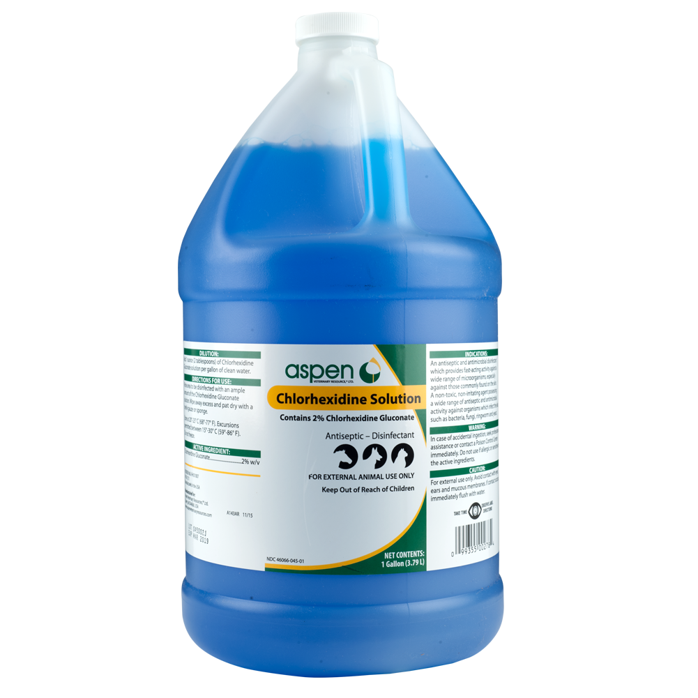 Aspen® Chlorhexidine Solution 2%, 1 Gallon
