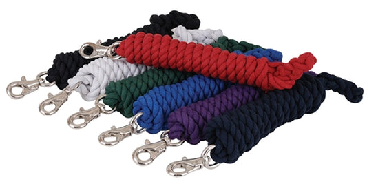 Cotton Lead Rope with Buffalo Snap