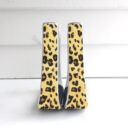 Desert Rose Leopard Stirrups