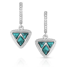 Load image into Gallery viewer, Montana Silversmith High Noon Cobblestone Turquoise Earrings
